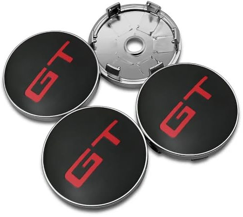 OBONG 4 Stück Auto Nabendeckel Radnabenkappen Kompatibel mit für Peugeot KIA Ceed Picanto K5 Sportage Stinger K3 K2 K9 60mm Radmittelkappen Nabenkappen Zubehör,A-60mm