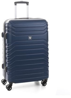RONCATO Flux trolley rigido medio 4 ruote con tsa (Blu Notte)