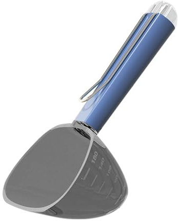 Cuchara de comida para perros – Vaso medidor de comida para gatos, pala de comida para perros con líneas de medición | Vaso medidor de comida para mascotas con mango