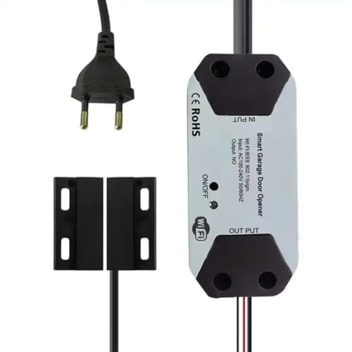 FYOBOT Tuya WIFI Smart Ouvre-Porte de Garage Contrôleur APP Commande Vocale Commutateur Intelligent Prise en Charge Du Contrôle de Partage Familial (Ue)