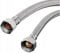 Tuyau flexible 3/8 x 3/8 pouce rallonge - tuyau blindé en acier inoxydable 200 mm - raccord pour robinet
