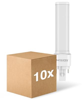 Noxion Mehrfachpackung 10x Lucent PL-C LED 5.2W - 830 Warmweiß | 2-Pins - Ersatz Für 18W