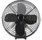 Focket Ventilador de trabajo inalámbrico, portátil, a batería, 50 W, 8 pulgadas, con 4 aspas de metal, ideal para acampar al aire libre, talleres, oficinas, casas rodantes.