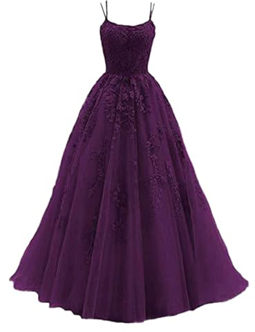 Robe De Soiree Femme sans Manches- Robe Dentelle Longue à Bretelles Spaghetti Couleur Unie Chic Et Élégants Coupe Fluide Classiques Confortable Basique Dress pour Party Cocktail