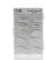 TNBL Professional Nail Tips Box of 100 for Acrylic Nail Extensions Sizes Various Sizes (FRENCH WHITE)