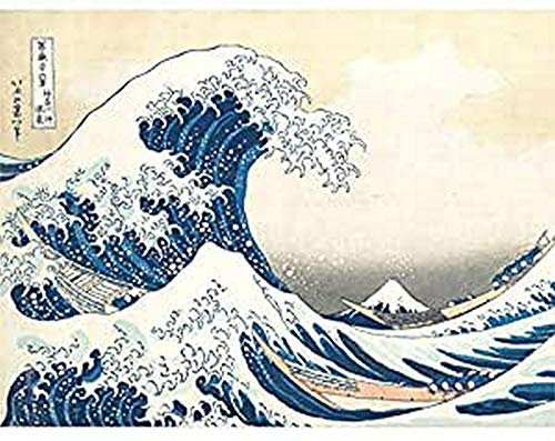Hokusai Great Wave off Kanagawa Wall Art Print Großartig Wand