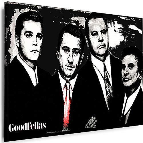 Myartstyle - Bilder Goodfellas 60 x 40 cm Leinwandbilder XXL - 1 Teilige Wandbilder Film Popular Movies Kunstdrucke w-P-2020-61