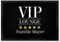 VIP Lounge Fußmatte personalisiert mit deinem oder eurem Namen