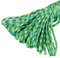 King of Trade 5m Farbe-014 neongrün-türkis Paracord 550 Fallschirmschnur Nylonleine