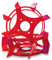 Grünwelt GW-ER340 Roue en fer 34 cm Roue à pelle, roues en fer pour creuser des pommes de terre