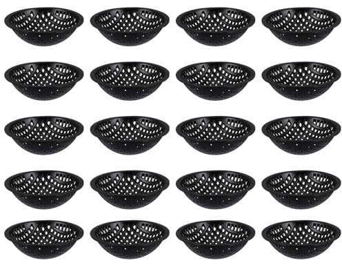 20 Pcs flowerpot bottom mat Flower Pot Hole Mesh Pad Round Plastic Flower Pot Hole Mesh Pad with Drainage Hole Flowerpot Bonsai Pads Mats Soil Loss 7. flower pot hole mesh mat 5cm flower pot gaskets