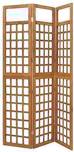 vidaXL Tannenholz Massiv Paravent Spalier 3-TLG. Rankhilfe Raumtrenner Raumteiler Trennwand Umkleide Sichtschutz Spanische Wand 121x180,5cm