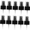 FRCOLOR 20Pcs Black Perfume Spray Nozzle Replacement, 18mm Fine Mist Sprayer for Bottles, Leak-Proof Plastic Pump Head for Perfume, Body Spray, Travel Use