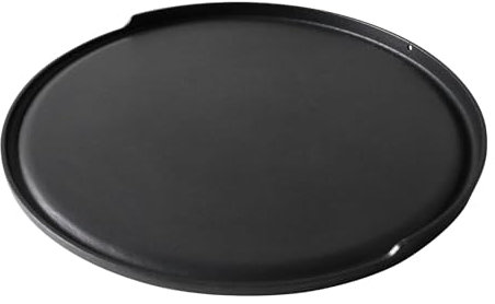 2-in-1 Cast Iron Griddle for Oklahoma Joe's 7577447P04 Charcoal Grill, 18 inch Non-stick Griddle Pan for Outdoor Weber, Nexgrill, Kamado, Big Green Egg 18 & 22 inch Charcoal Kettle Grill Accessories