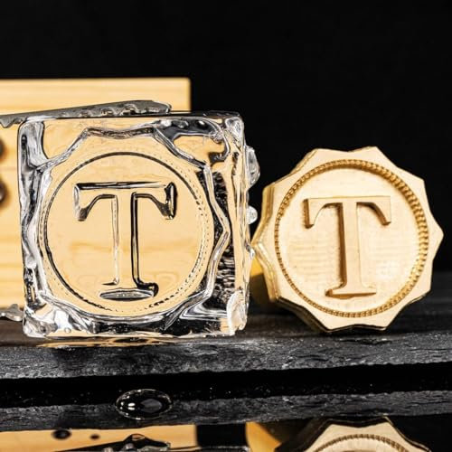 Personalizzare Ice Cube Stamp, Stampo Di Ghiaccio Personalizzato per Bar, Piatto Di Ghiaccio Personalizzato, Business Logo Ice Stamp, Regali Personalizzati per Lui