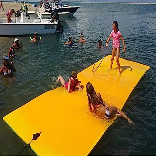 WolFum Wasser-Schwimmmatte, großes Schwamm-Schwimmbrett, schwimmende Decke für Wasserunterhaltung im Freien, geeignet für Wassersport im Freien in Schwimmbädern, Seen und Flüssen