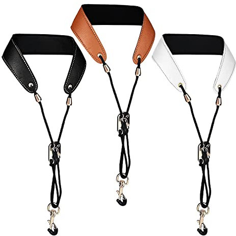 Dariokki 3-Teiliges Klarinetten-Halsband mit Verstellbarer L?nge f¨¹r Alt-/Tenor-/Sopransaxophon