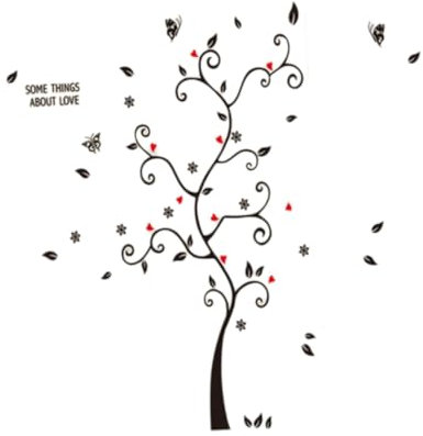 SEWOART Baum Wandtattoo Für Wohnzimmer Abnehmbare Wanddeko Moderne Dekoration Einfach Anzuwenden Für Familien