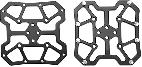 Hominas Pedalplattformadapter Bicyle 1 Paar Aluminiumlegierung Mountainbike Pedal Lock Platform Adapter Fahrrad Pedalless Plattformadapter für SPD