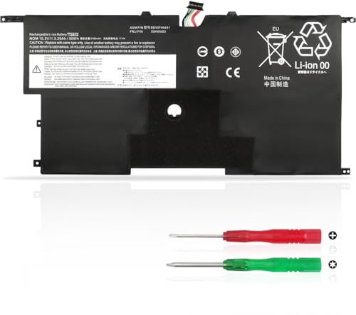 KXRSII 00HW002 00HW003 Batterie pour Lenovo ThinkPad X1 Carbon Gen 3 2015 CARBON-20BS CARBON-20BT Serie SB10F46440 SB10F46441 50Wh
