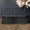 AZ Interiors Royal Furniture Naples Lined Upholstered Ottoman Storage Box, Naples Storage Shoe Bench, End of Bed Bench, Rectangle Coffee Table with Storage (Charcoal Naples, 4ft6 (137x40x40) CM)