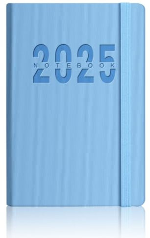 2025 Terminplaner A5 1 Tag 1 Seite Buchkalender A5 Kalenderbuch Jahresplaner Buch Planer Terminplaner A5 Terminkalender 2025 von Januar 2025 bis Dezember 2025 Wochenplaner