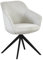 B&D home Esszimmerstuhl ARVIT, Chefsessel Bürosessel Konferenzstuhl Loungesessel Drehstuhl für Esszimmer, Büro, Küche, Industrial modern Design, Hellgrau, 11102-LIGR-1