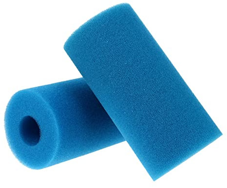 CIMAXIC 2pièces Filtre De Piscine Mousse Rechange pour Pompe Lot de Éponges De Nettoyage Efficaces