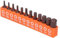12pcs Hex Bit Set Imperial, 1/4 Schaft für Bohrer Elektrische Schraubendreherlegierung Stahl 25 Mm mit Lagerhalter, Sechskantbit Imperial