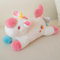 Ueiwffzo Einhorn Kuscheltier, Stofftier Plüsch Baby Süßes Einhorn Plüschtier Kinder, Plüschkissen Einhorn Puppe Spielzeug Geschenk für Kinder Mädchen (Weiß)
