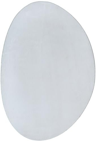 vidaXL Teppich HUARTE Grau 160 x 230 cm Polyester, Wohnzimmerteppich, modernes Design, faltbar, rutschfeste Unterlage, aus Polyester, große Fläche für gemütliche Innenausstattung