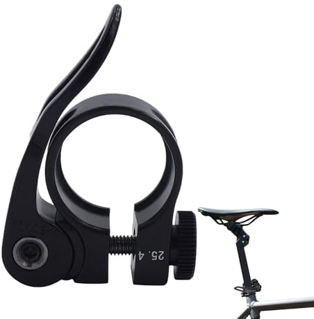 Fahrradsitzkragen - Schnelle Veröffentlichung, leichter Clip, rostsicherer Ring, 25,4 mm Größe | Radsportzubehör wird verwendet, während die Sattelhöhe auf Rahmen während Außenpendler oder Fitnessfahr