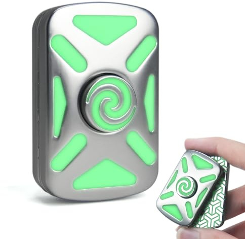 2-in-1 Fidget Toys für Erwachsene, Fidget Spinner & Fidget Slider, Grün