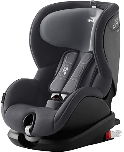 BRITAX ROMER Kindersitz TRIFIX 2 i-SIZE, 76 - 105 cm | 15 Monate bis 4 Jahre, ISOFIX, Storm Grey
