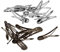 F Fityle 20pcs Snap Haarclips Haarklammern Snap Haarspangen Cabochon Haarspange Rohlinge Cabochon Tabletts Lünette Haarschmuck