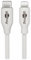 Goobay 39446 Lightningkabel 1m / Apple Lightning auf USB C Ladekabel / High Speed 480 Mbits / Aufladekabel Handyladekabel iPad iPhone AirPods / Weiß / 1m