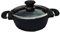 Stock Pot with Glass Lid 22cm, 3.5L Induction Non-Stick Induction Soup Stockpot Pan with Toughened Glass Lid