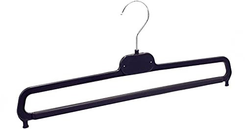 bricoRETTO. Perchas de plástico para Pantalones, Faldas. Pack de 30 Ud. Longitud 36 cm