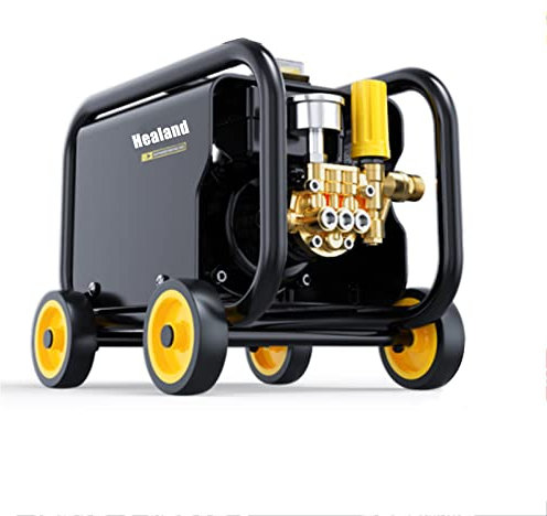 QAZNHODDS Idropulitrice Home - 120 Bar, 560 L/H - Lidropulitrice Portatile A Batteria Ideale per Auto Casa Giardino,A