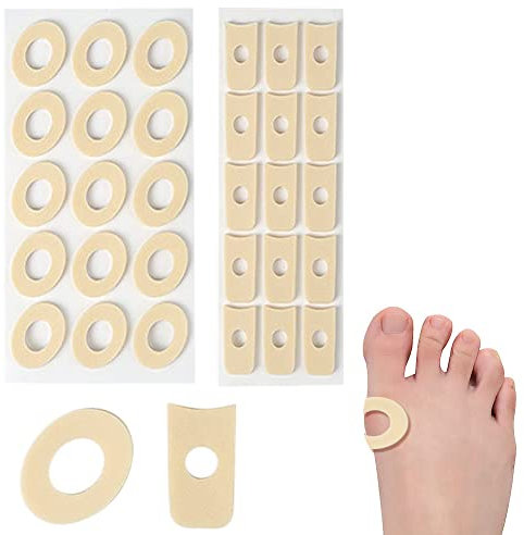 Pansement Cors,Cors Protecteurs Pansement,Pansement Cors Aux Pieds Protecteurs,Pansement Cors Aux Pieds Protecteurs,Aux Pieds Protecteurs,Correcteurs D'orteils, Pansement Cors Silicone pour Pieds,30pc