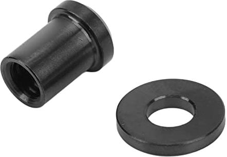 VGEBY C Brake Caliper Nuts, M6x10mm Rust Protection Light Weight Small Road Bike C Clamp Fixed Nuts for Replacement Parts(Black) Bicycles And Spare Parts