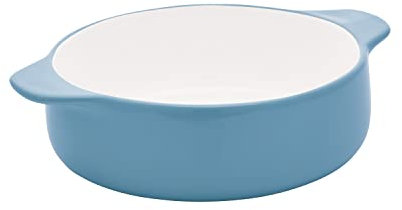Kitchenaid Cocotte ronde en grès vitrifié, 2,25 L, velours bleu
