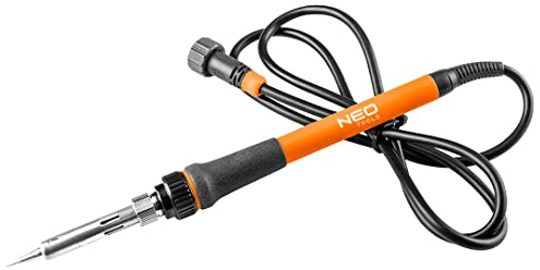 NEO TOOLS Lötkolben, 5-PIN-Stecker, leistung 60W, betriebstemperatur bis zu | 480°C, Mit vielen Produkten auf dem Markt kompatibel, 19-200 Station, 19-225 Spitzen