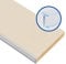Prima Renovierungs-Systeme Sockelblende Küchen | Sockelleiste Küche mit Dichtungsprofil | Küchensockel 19 mm | Farbe und Größe wählbar (600 x 150 mm, Sand Beige)