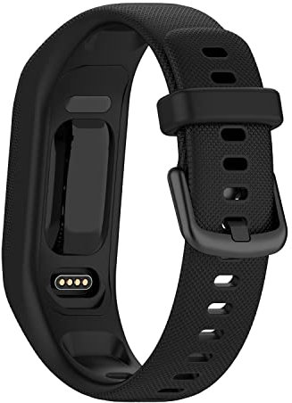 UNCASO 3 Stück weiche Silikonbänder für Garmin Vivosmart 5 Armbänder Ersatz Sport Bunte Band für Vivosmart 5 Armbänder, Achat