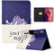 CXTCASE Funda para Lenovo Tab P12 12.7 2023, funda protectora con función atril para Lenovo Tab P12 12.7, gato perezoso
