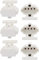 XYWHPGV 6Pcs H Lampe Leuchtstofflampe Halter 2G7 Sockel Einzelkopf Grabstein Lampenfassung AC 500V 2A für LED Leuchtstoffröhre(cf2ba c31b5 45074 2d146 9b203 c97ce