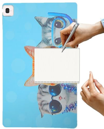 Beheizte Schreibtischunterlage, beheiztes Mousepad - Elektrische warme Schreibtischunterlage mit Cartoon-Thema - 6 Stufen beheizbare Schreibtischmatten, beheiztes Pad, rutschfestes