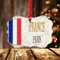 Frankreich Paris Weihnachtsschmuck Frankreich Weihnachtsbaum Ornament Andenken Acryl Weihnachtskugel für Weihnachtsbaum Dekorationen Xmas Urlaub Geburtstag Geschenk