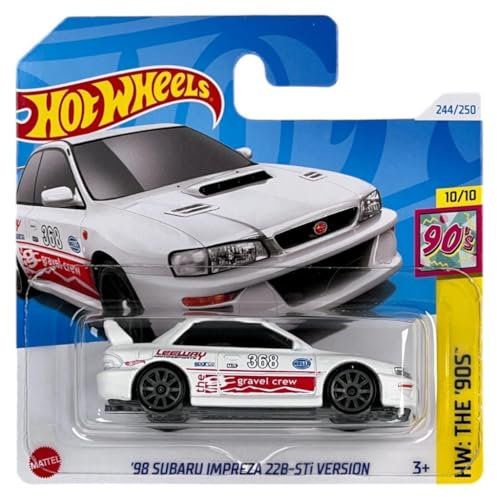 Hot Wheels Single Cars 98 Subaru Impreza 22B-STi Version HTB12